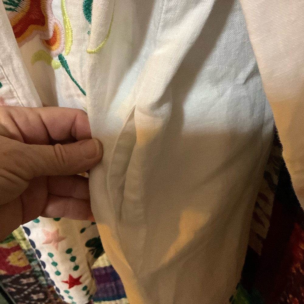 NWT$210 Johnny Was Averi Linen Kimono SMALL - Picture 6 of 9